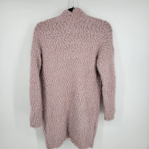Altar’d State Pink Knitted Sweater Cardigan With Front Pockets Size S - Picture 5 of 13
